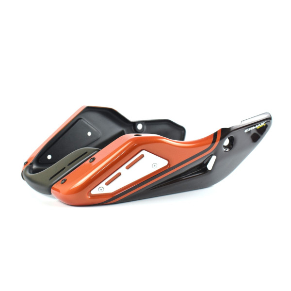 Ermax Ermax belly pan | met brown/met orange (candytone brown/candytone orange) | kawasaki z 900 rs 2017>2020